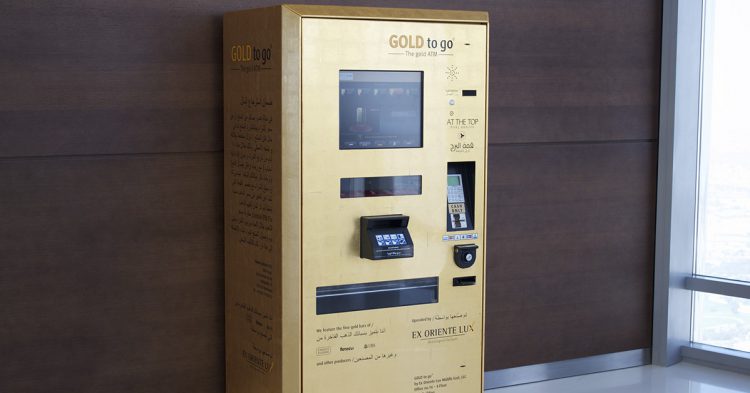 Máquina expendedora de Oro (Flickr - Marko Kudjerski)