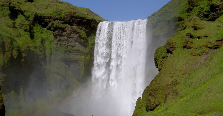 Skogafoss, en Islandia (wikimedia.org)