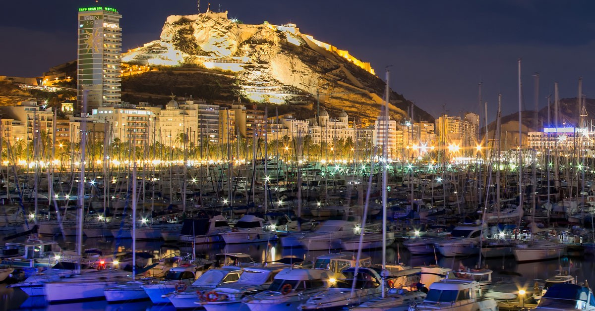Vistas del puerto deportivo de Alicante (Flickr)