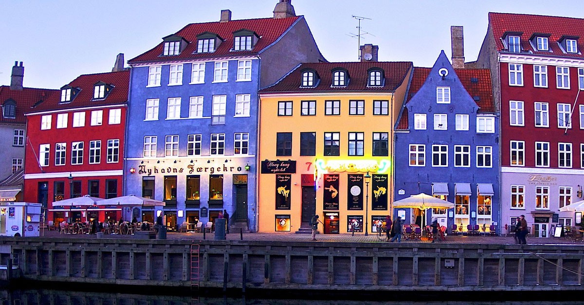 Las famosas casas de colores de Copenhague (Flickr)