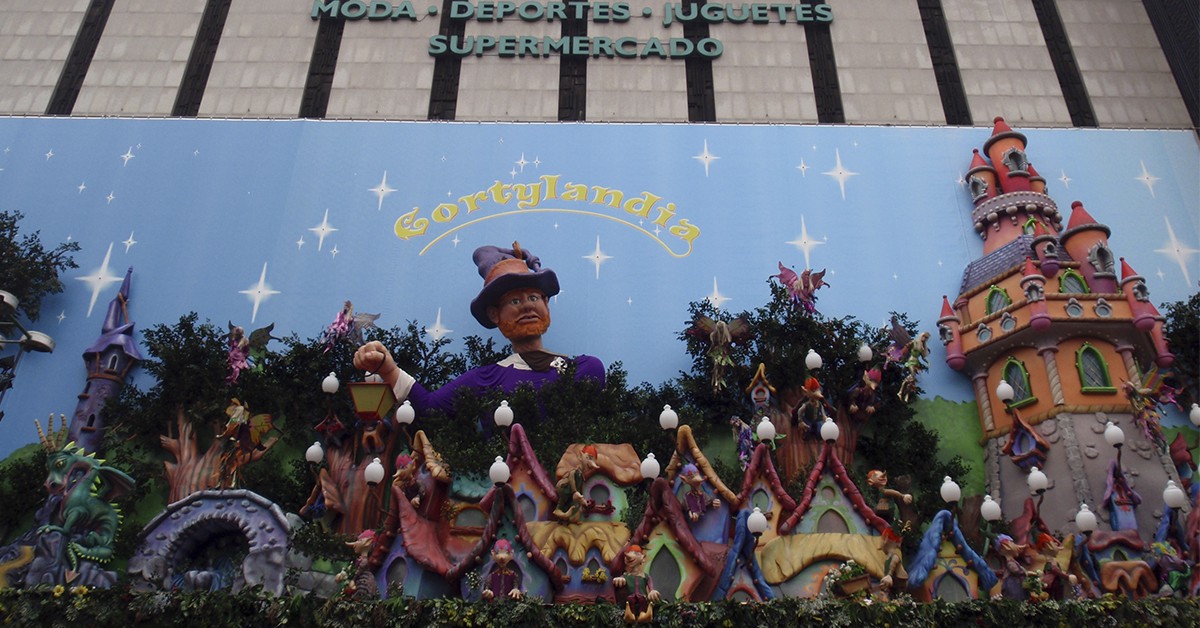 Cortylandia es una parada obligatoria en los paseos navideños en Madrid