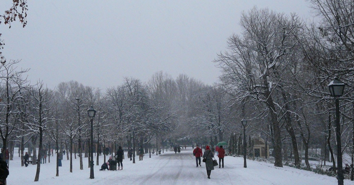 Rescatando una imagen del Madrid nevado (Flickr)