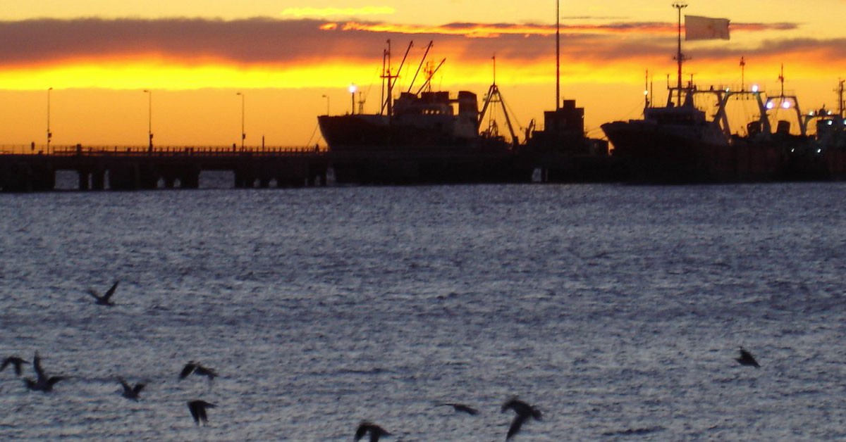El atardecer en Puerto Madryn en Argentina (Flickr)