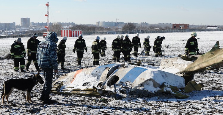 Imagen del avión siniestrado recientemente en Rostov, en Rusia (Gtresonline)