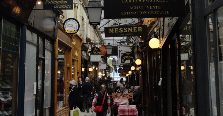 3. Passage des Panoramas de París.