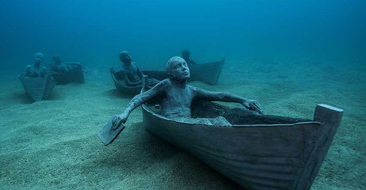 Museo Atlántico (www.hunderwatermuseumlanzarote.com)