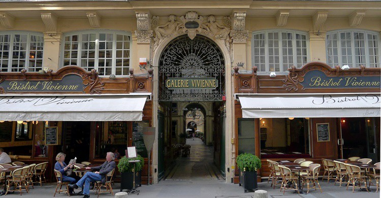 7. Galerie Vivienne de París.