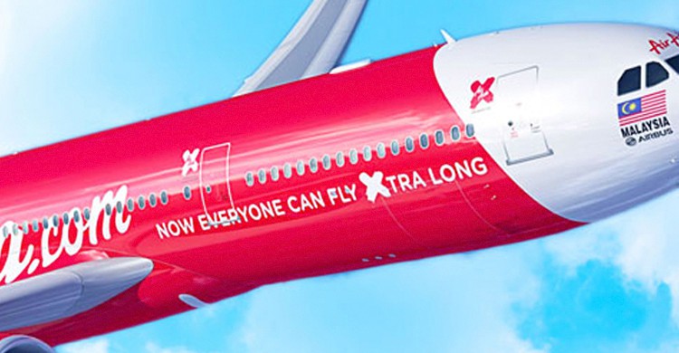 Uno de sus aviones (Web de AirAsia X)