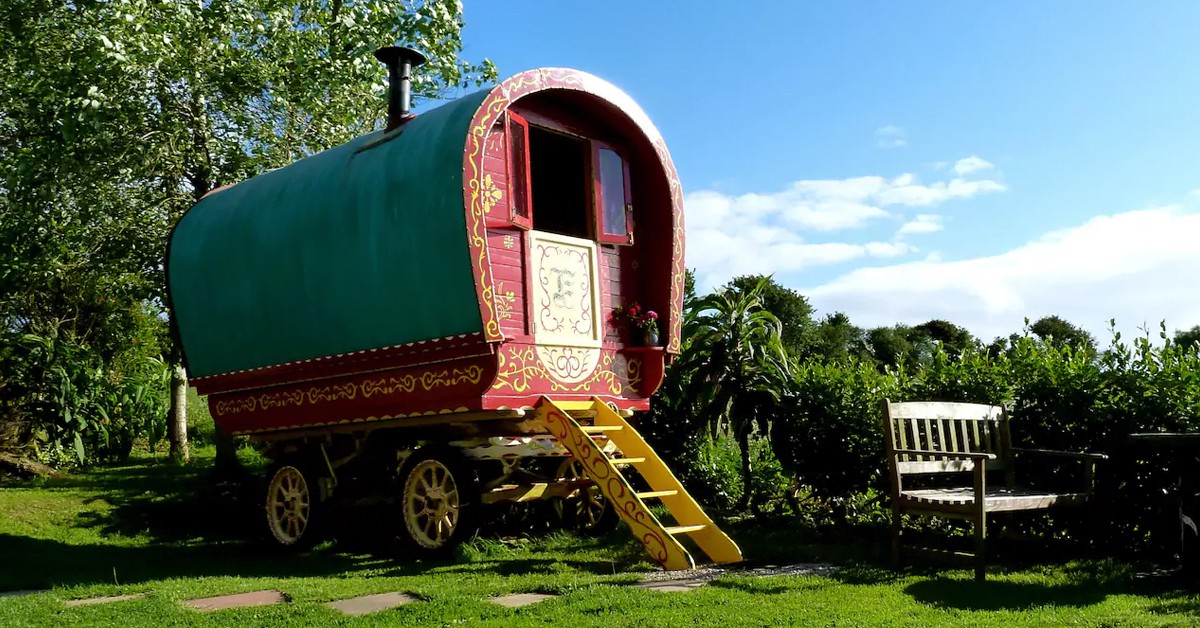 El carromato en la pradera (Web de Airbnb)