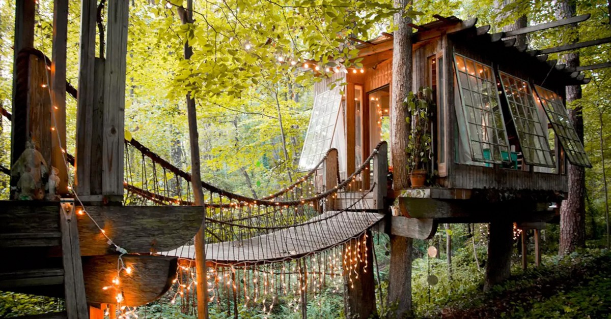 Vista general de la casa (Web de Airbnb)