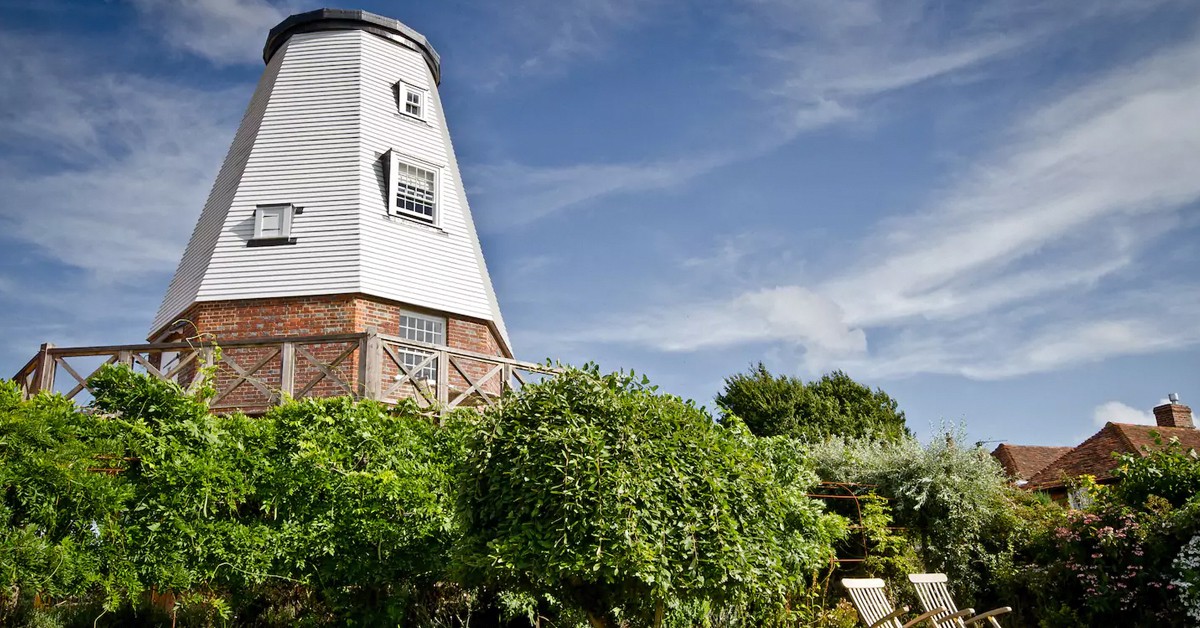 Vista del molino (Web de Airbnb)