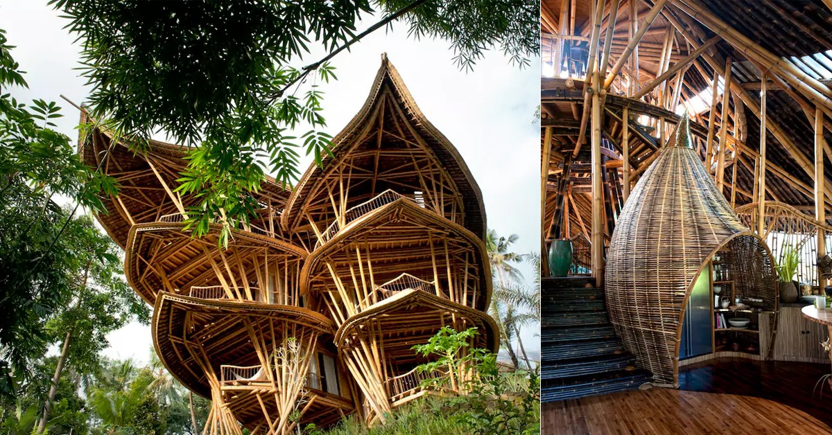 Vista de la casa (Web de Airbnb)