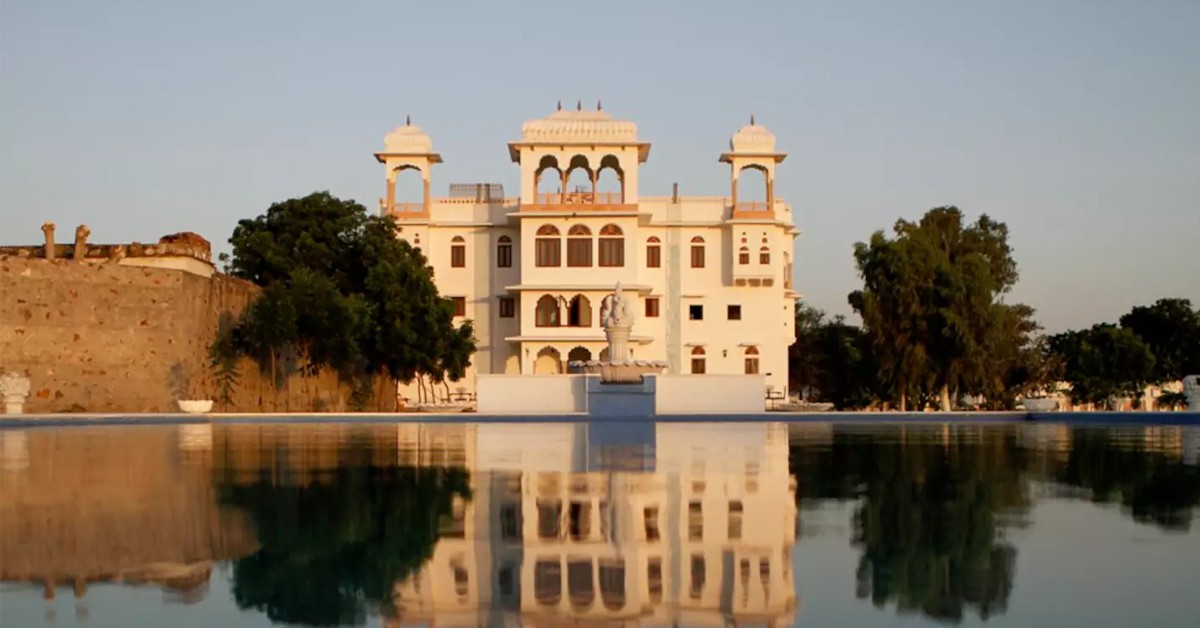 Vista general del palacio (Web de Airbnb)