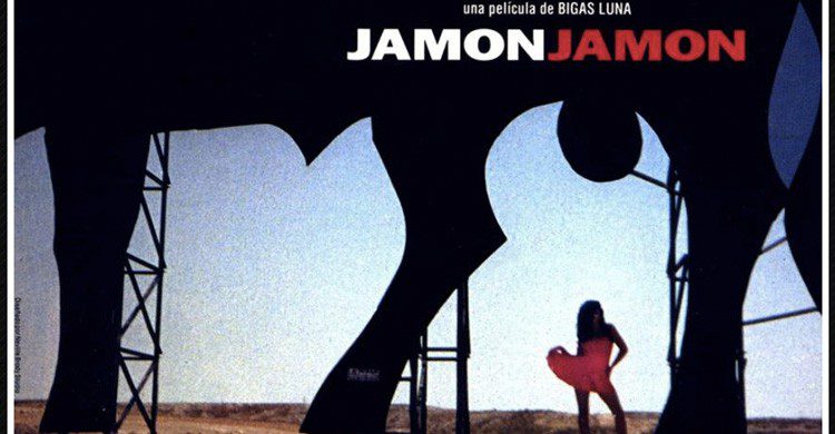 cartel de película Jamón Jamón (Lola Films)