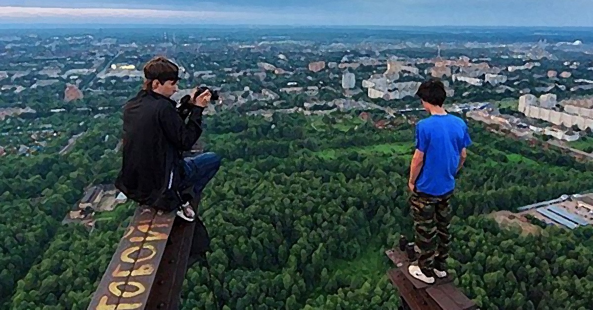 kirill Oreshkin en las alturas(instagram.com/kirill_oreshkin_official/)