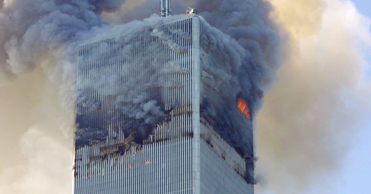 Atentado contra las Torres Gemelas (AP Photo, David Karpp)