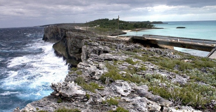 Eleuthera Glass Window Bridge en Eleuthera