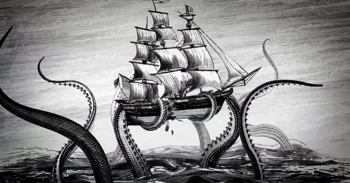 Dibujo del Kraken