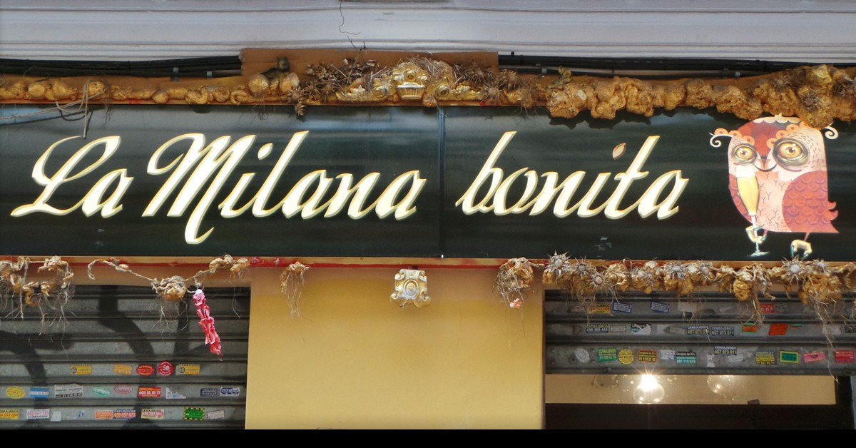 Imagen de la puerta de La Milana Bonita