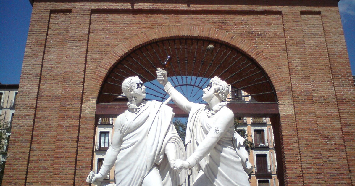 Imagen de la Plaza del Dos de Mayo