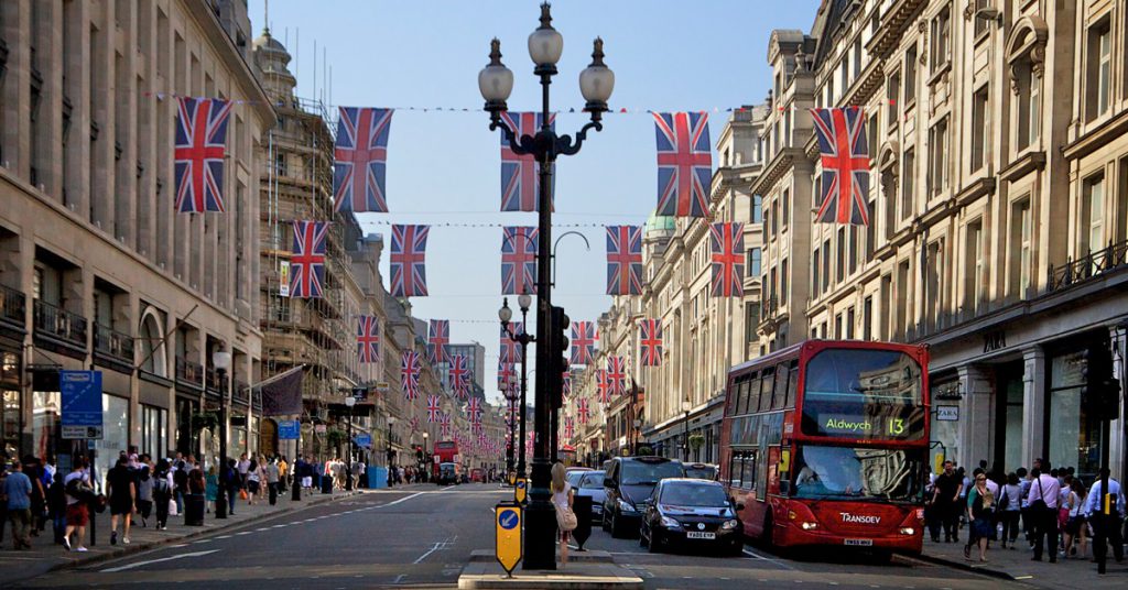 Regent Street, en Londres (wikimedia.org)