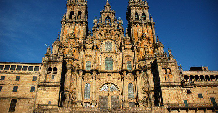 Catedral de Santiago de Compostela, etapa final del Camino de Santiago. CarlosGFernandez (iStock)