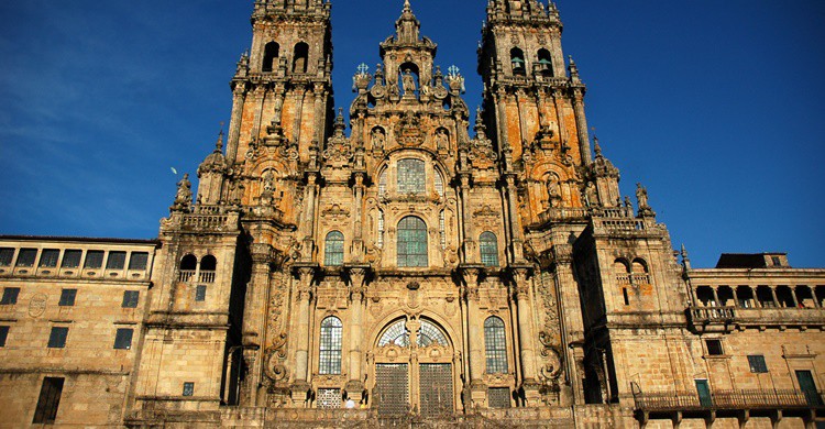 Catedral de Santiago de Compostela, etapa final del Camino de Santiago. CarlosGFernandez (iStock)