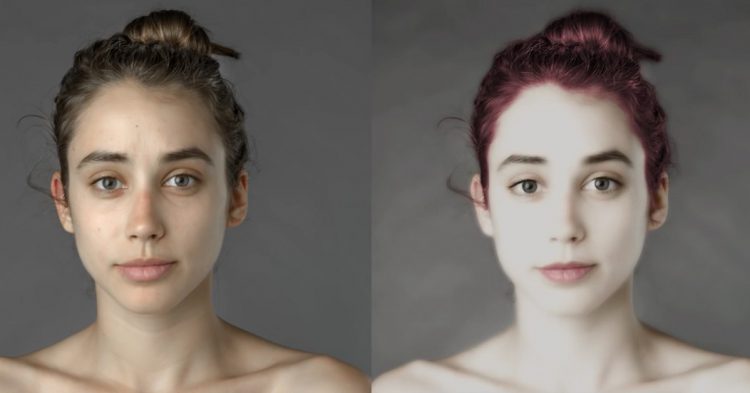 Rostro perfecto según los alemanes. 