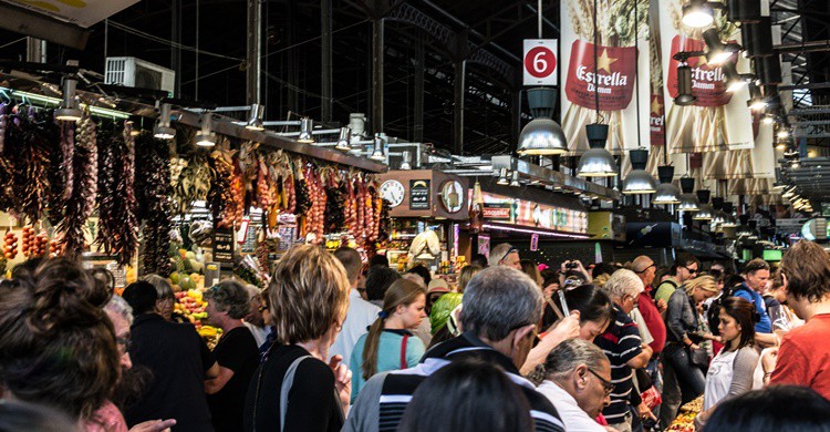 Mercado de la Boquería. Dconvertini (Flickr)