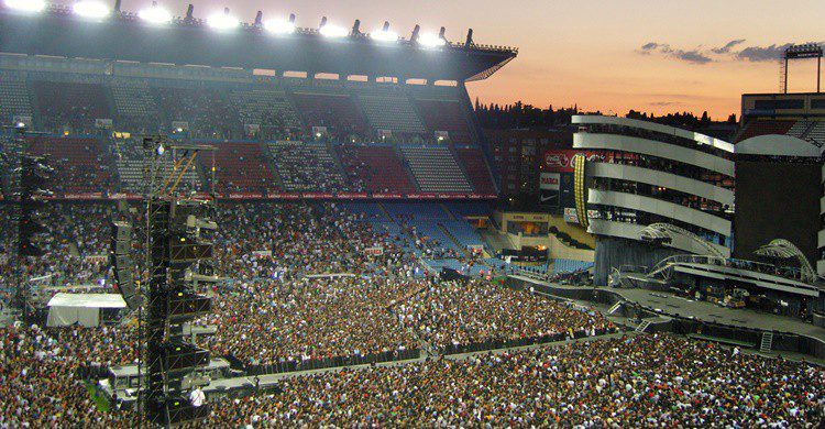 Concierto de los Rolling Stones en el Calderón. Martin Varsavsky (Flickr)