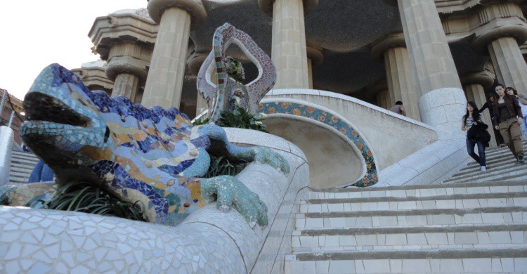 Parc Güell de Barcelona. Matt Stabile (Flickr)