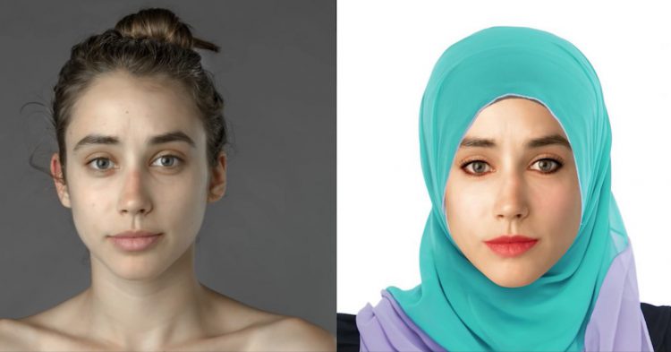 Rostro perfecto según los marroquíes. 