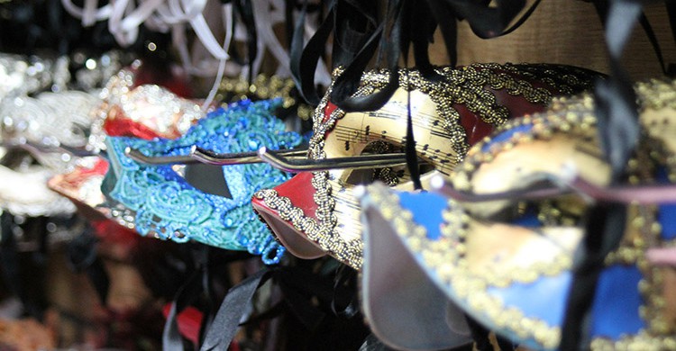 Máscaras del Carnaval de Nueva Orleans