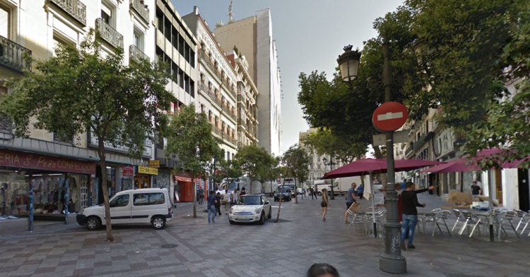 calle Montera (Google Maps)