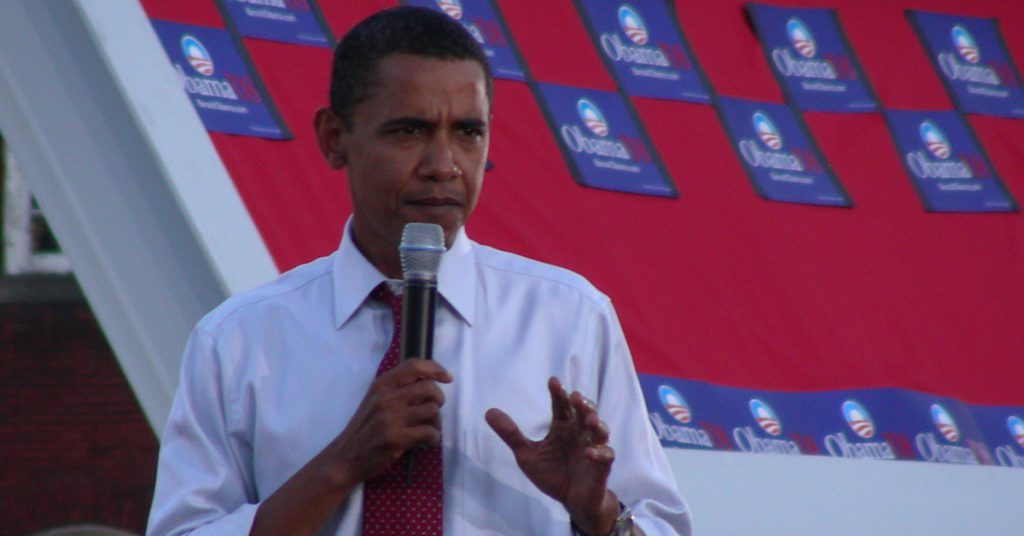 Fotografía de Obama.