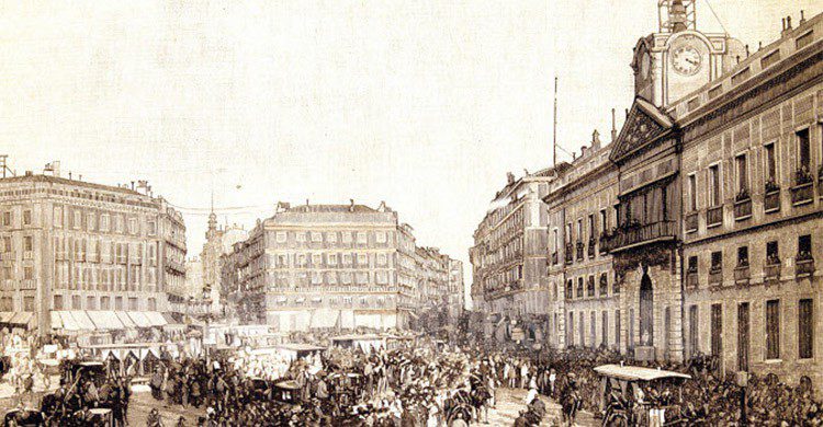 Puerta del Sol hace muchos años (Gtres)