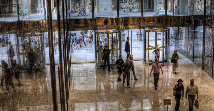 Interior de la Torre Trump. sam chills (Flickr)
