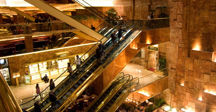 Interior de la Torre Trump. Andrew Fecheyr (Flickr)