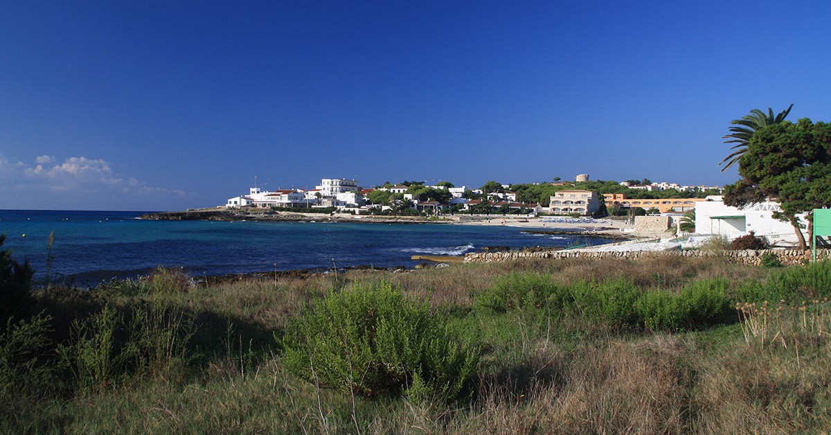 Paisaje de Punta Prima, Menorca