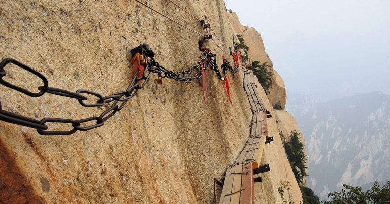 Montaña Hua-Shan, China
