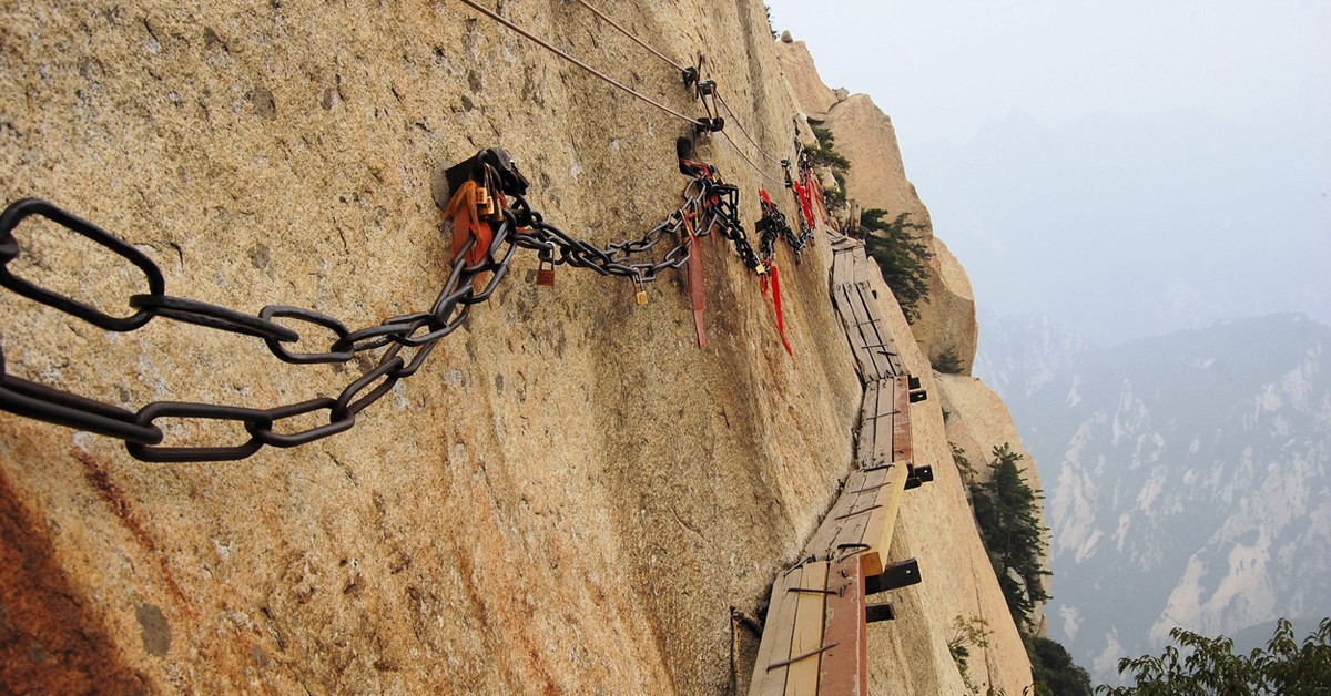 Montaña Hua-Shan, China
