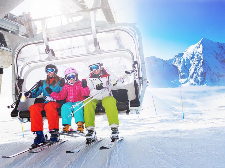 Esquiar en marzo (Shutterstock)