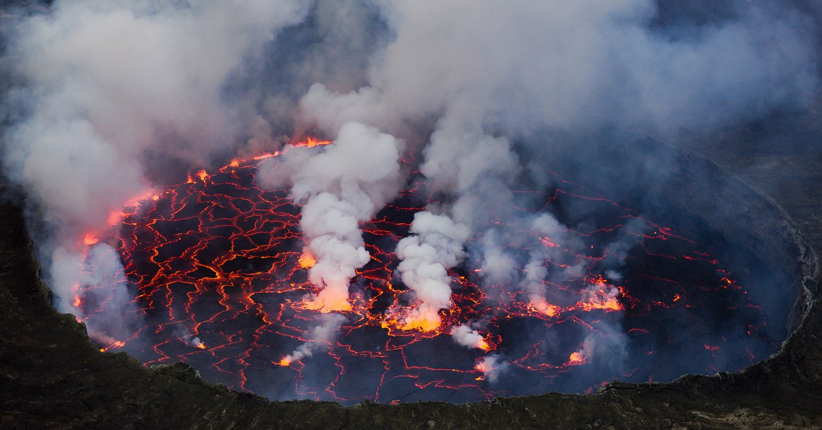 Volcán Nyiragongo, República Democrática del Congo