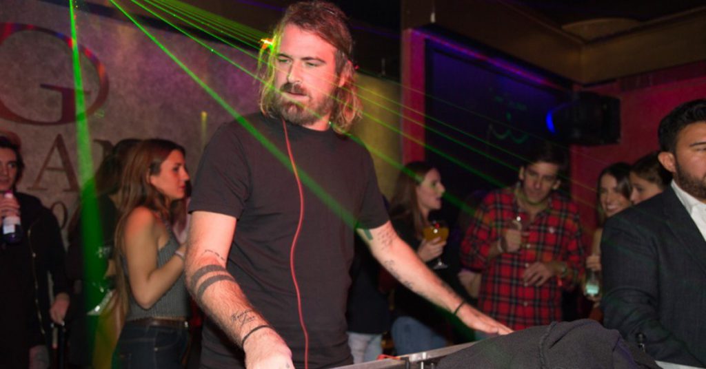 El dj JP Candela en una de sus sesiones en Gabana.