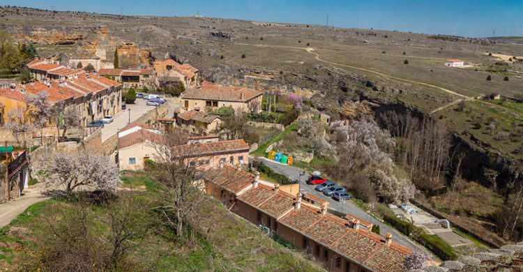 calles de la villa de Sepúlveda provincia Segovia