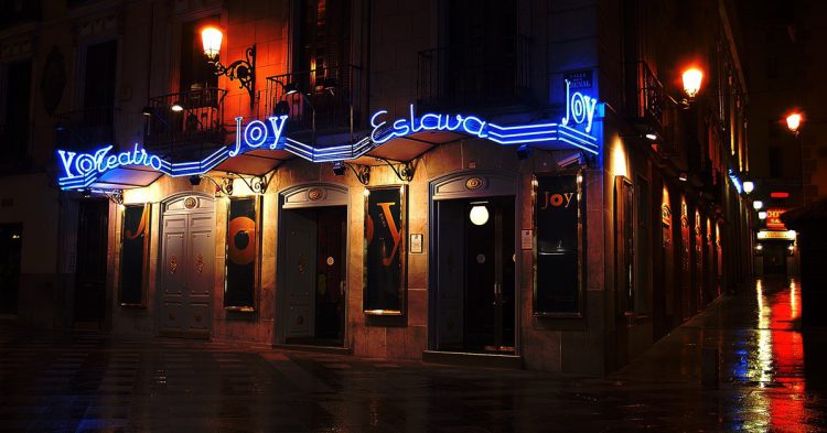 Entrada a la discoteca Joy Eslava de Madrid (http://joy-eslava.com/)