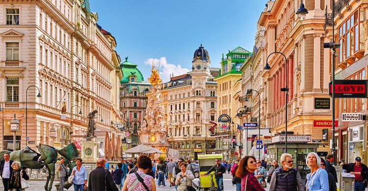 Vista del centro de Viena. VitalyEdush (iStock)