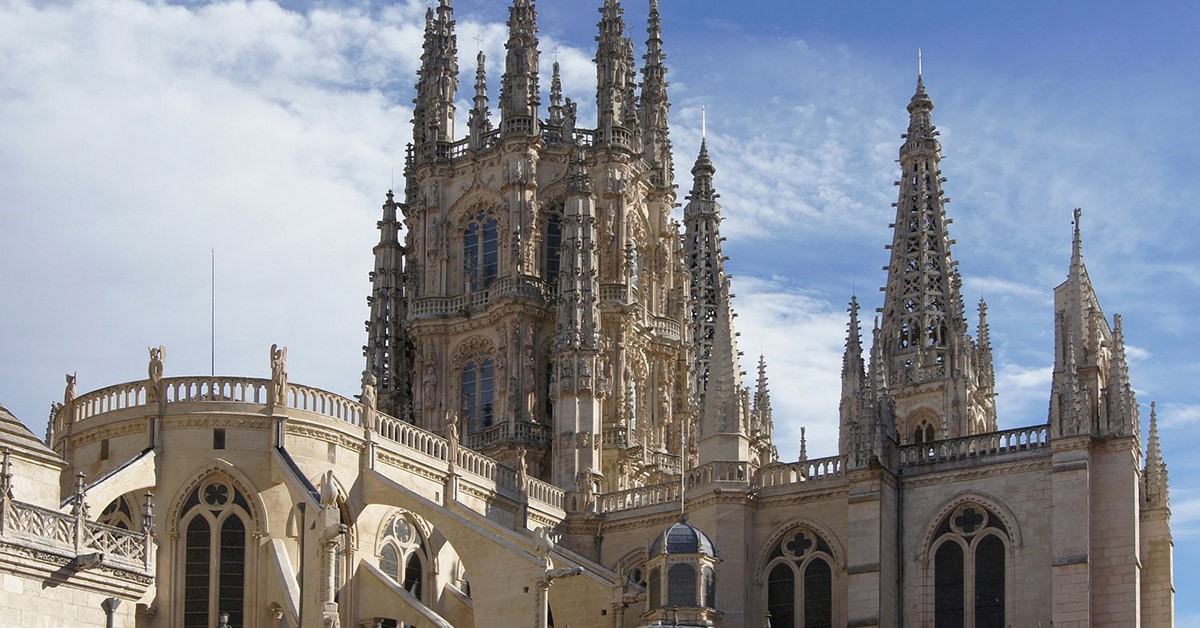 Detalles de la catedral de Burgos