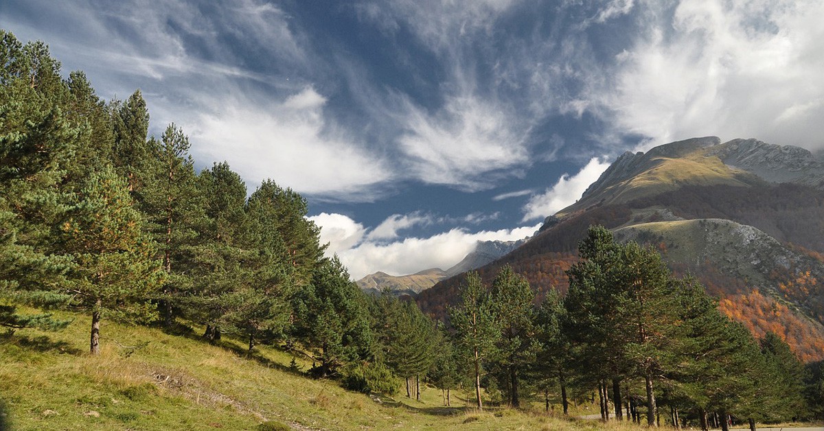 Vistas de los Pirineos