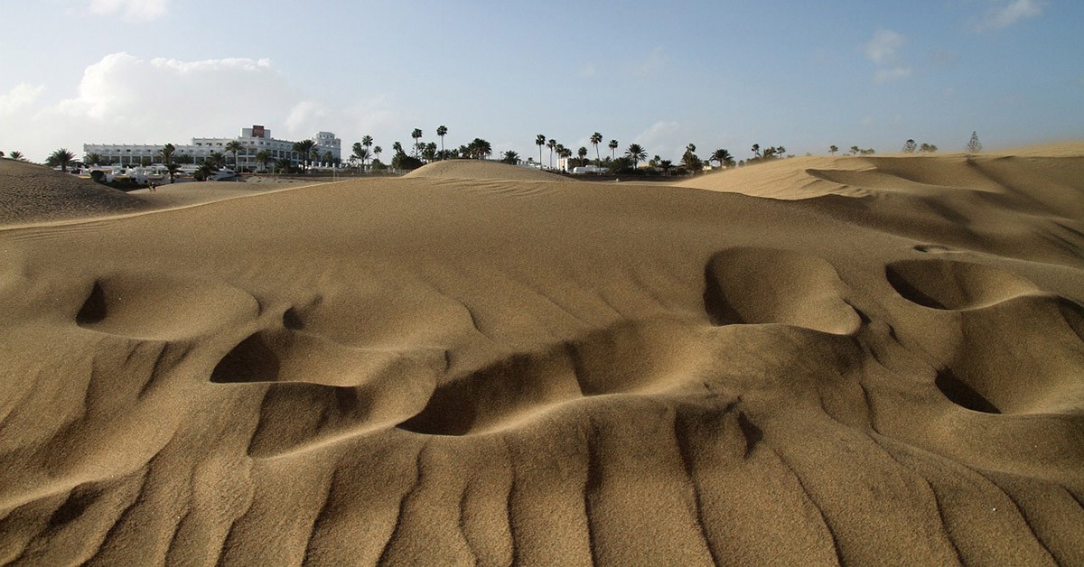 Dunas en Las Palmas de Gran Canaria